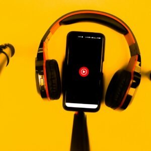 Youtube Music - Stream Songs and Music Videos app on the display of smartphone or tablet